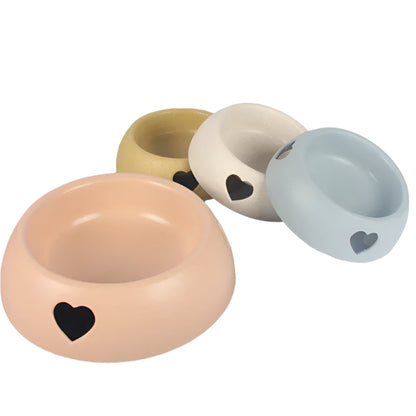 Dog Cat Paws Heart Love Bowls