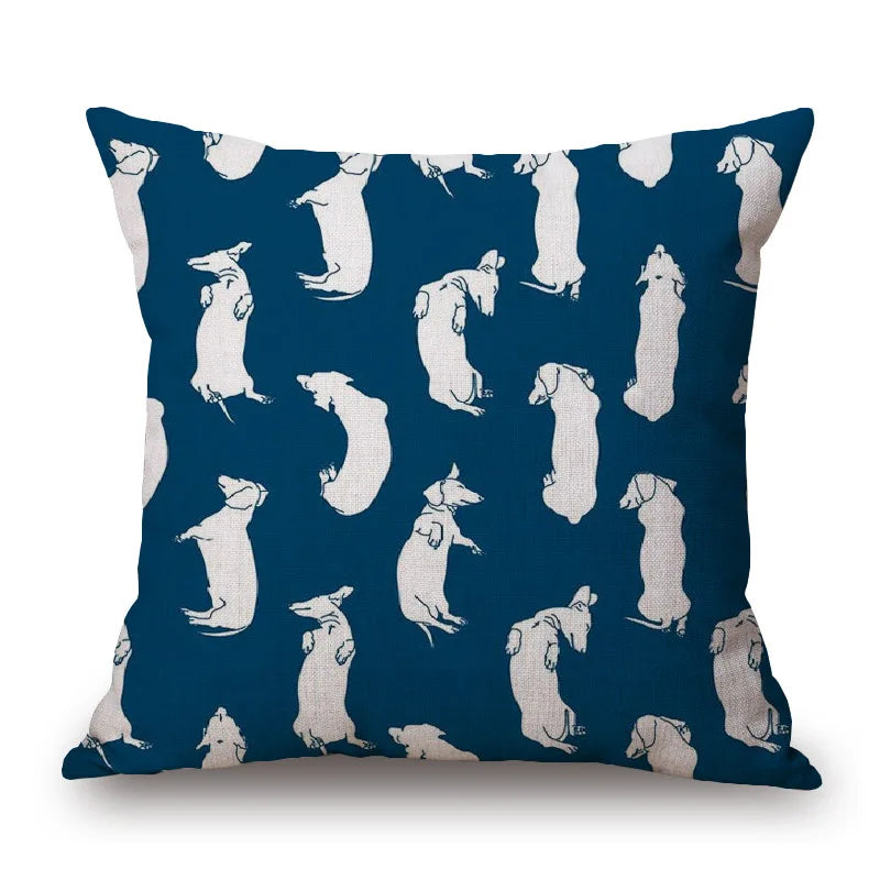Cushion Cover Dachshund Sausage Dog - Dog Lover Gift