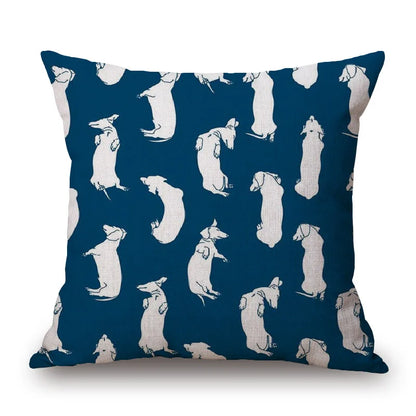 Cushion Cover Dachshund Sausage Dog - Dog Lover Gift
