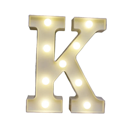 LED Light Alphabet Letter Number Decor