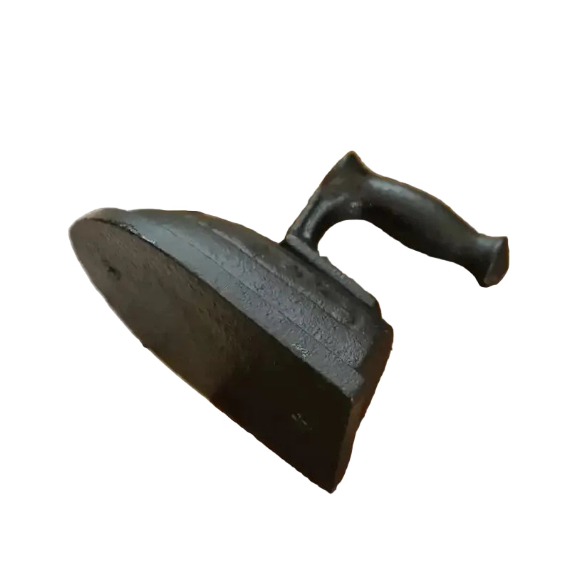 Vintage Black Cast Iron Sad Iron | Antique Flat Iron | Doorstop, Paperweight & Rustic Decor