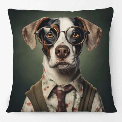 Cushion Cover Vintage Funky Horse Donkey Cow Dog