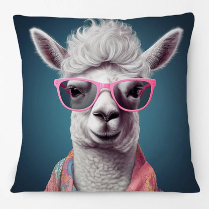 Cushion Cover Vintage Funky Horse Donkey Cow Dog