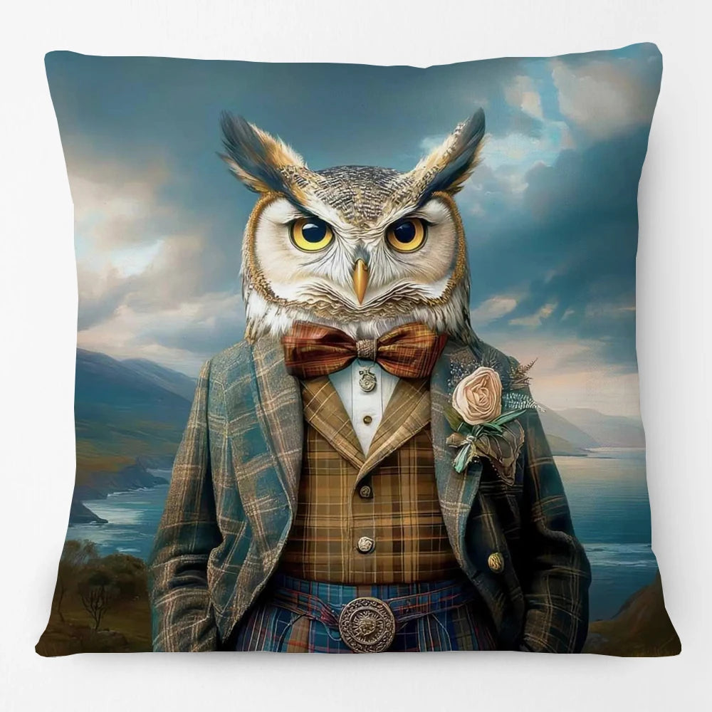 Animal Royalty Cushion Covers 45cm | Regal Animal Portraits & Vintage Style