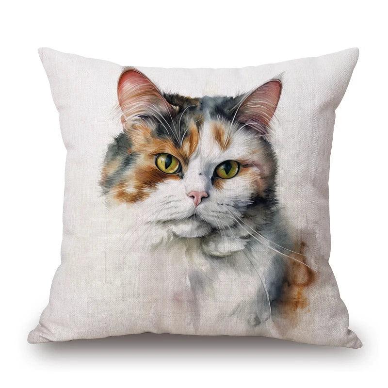 Cushion Cover Cat Kitty Range
