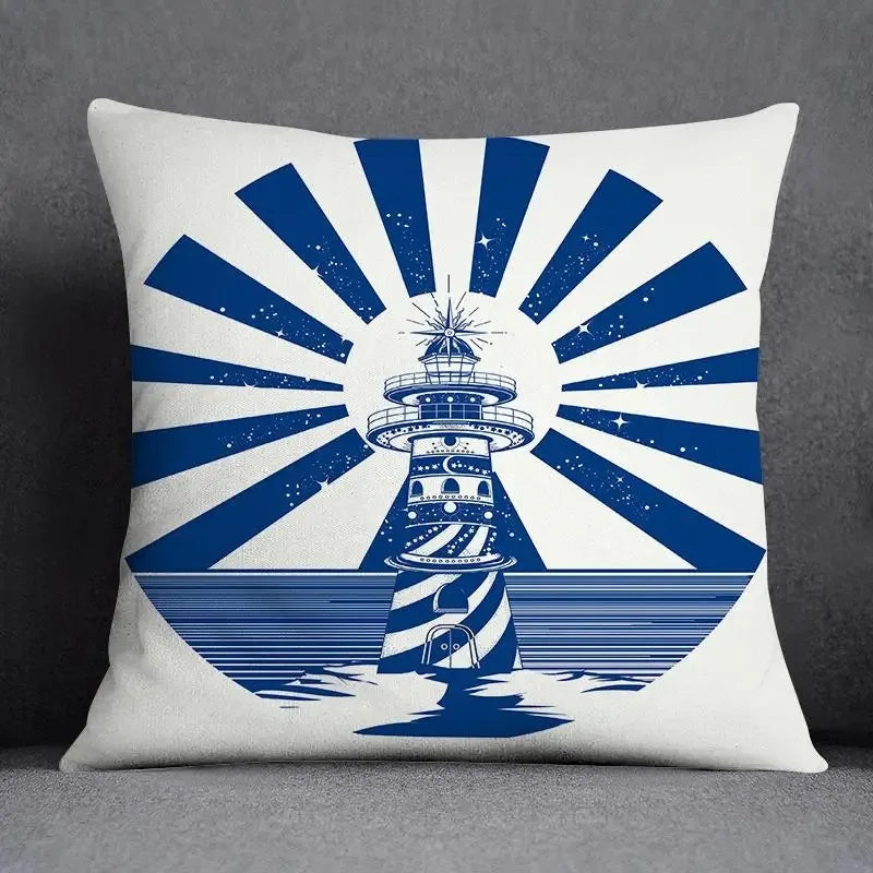 Cushion Cover Blue Range - Nautical Coastal Beach House
