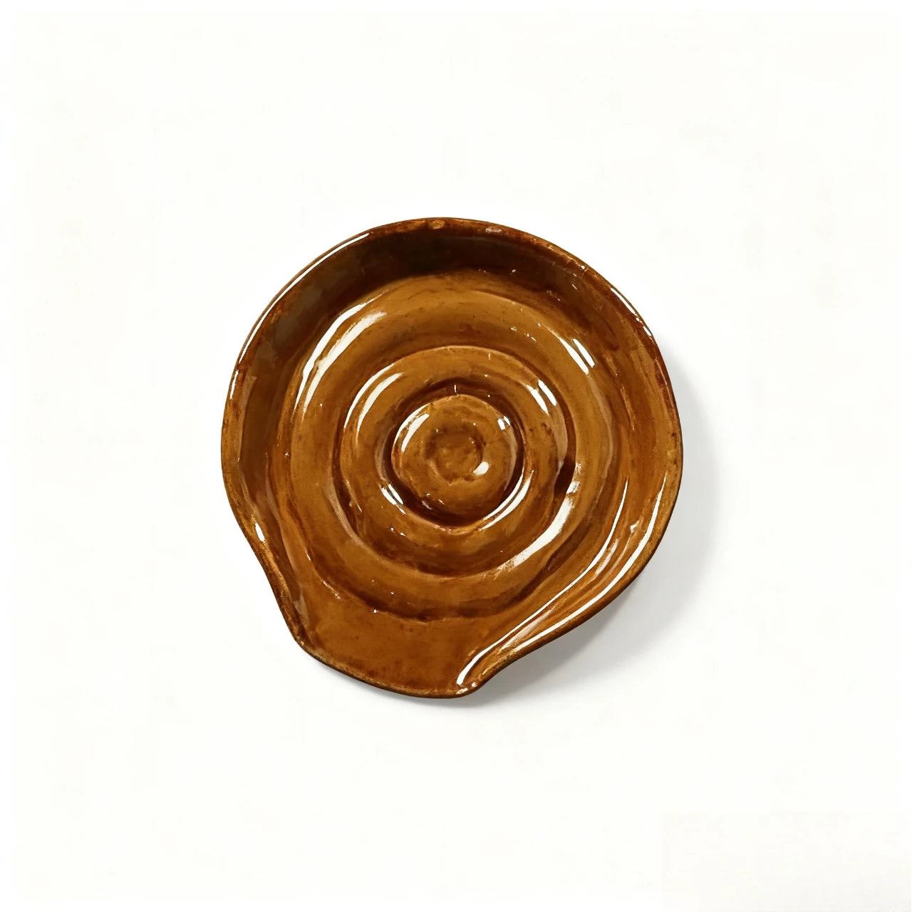 Ceramic Spoon Holder Black White Green Natural