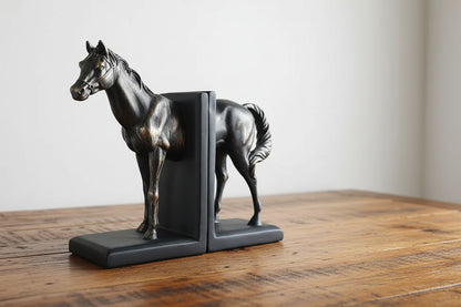 Horse Bookend Classic Country Farmhouse - Resin Bookends