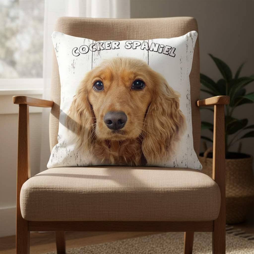 Cushion Cover Dog Breeds | 26 Breeds Polyester Cotton Sofa Pillow Case