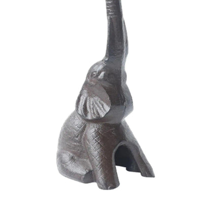 Paper Towel Holder Cast Iron Elephant