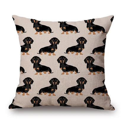 Cushion Cover Dachshund Sausage Dog - Dog Lover Gift
