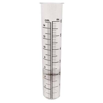 Outdoor Garden Rain Gauge | Dual Reading Inches & CM | Lawn Garden Yard