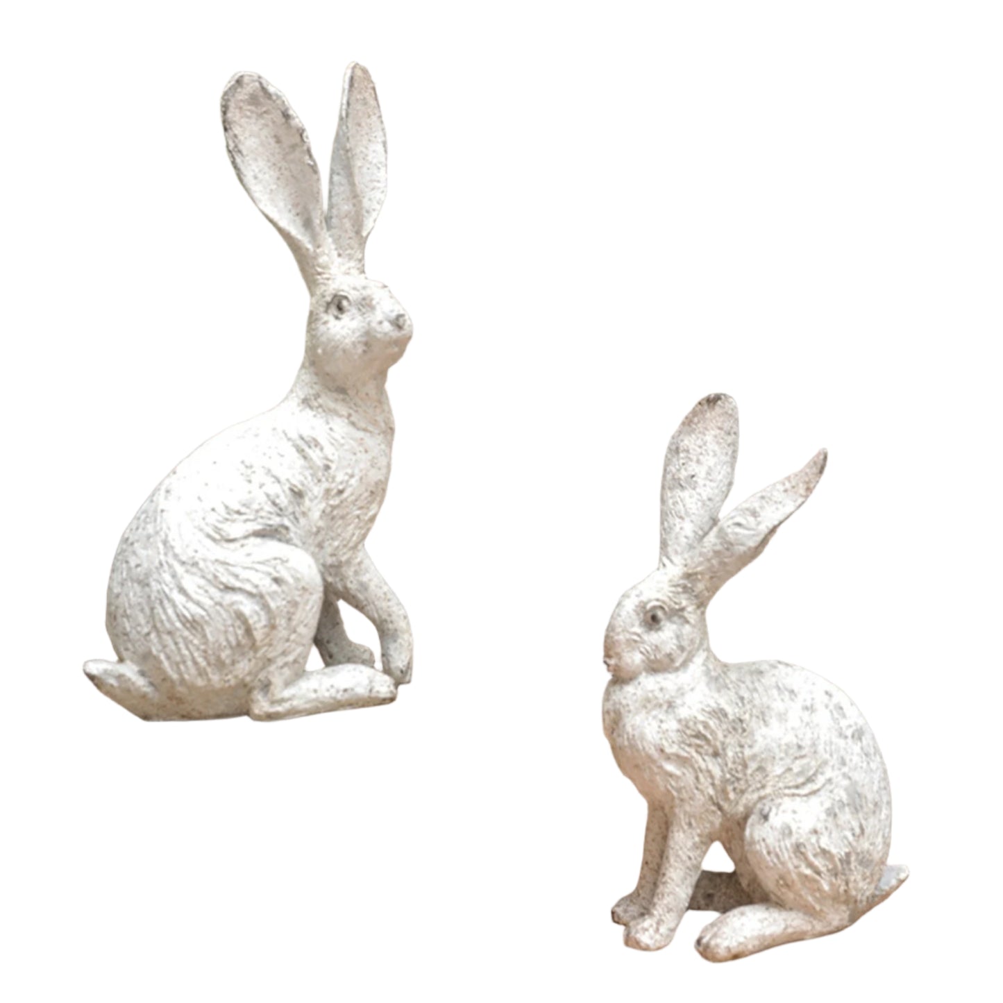 Rabbit Decoration White Home Garden Decor