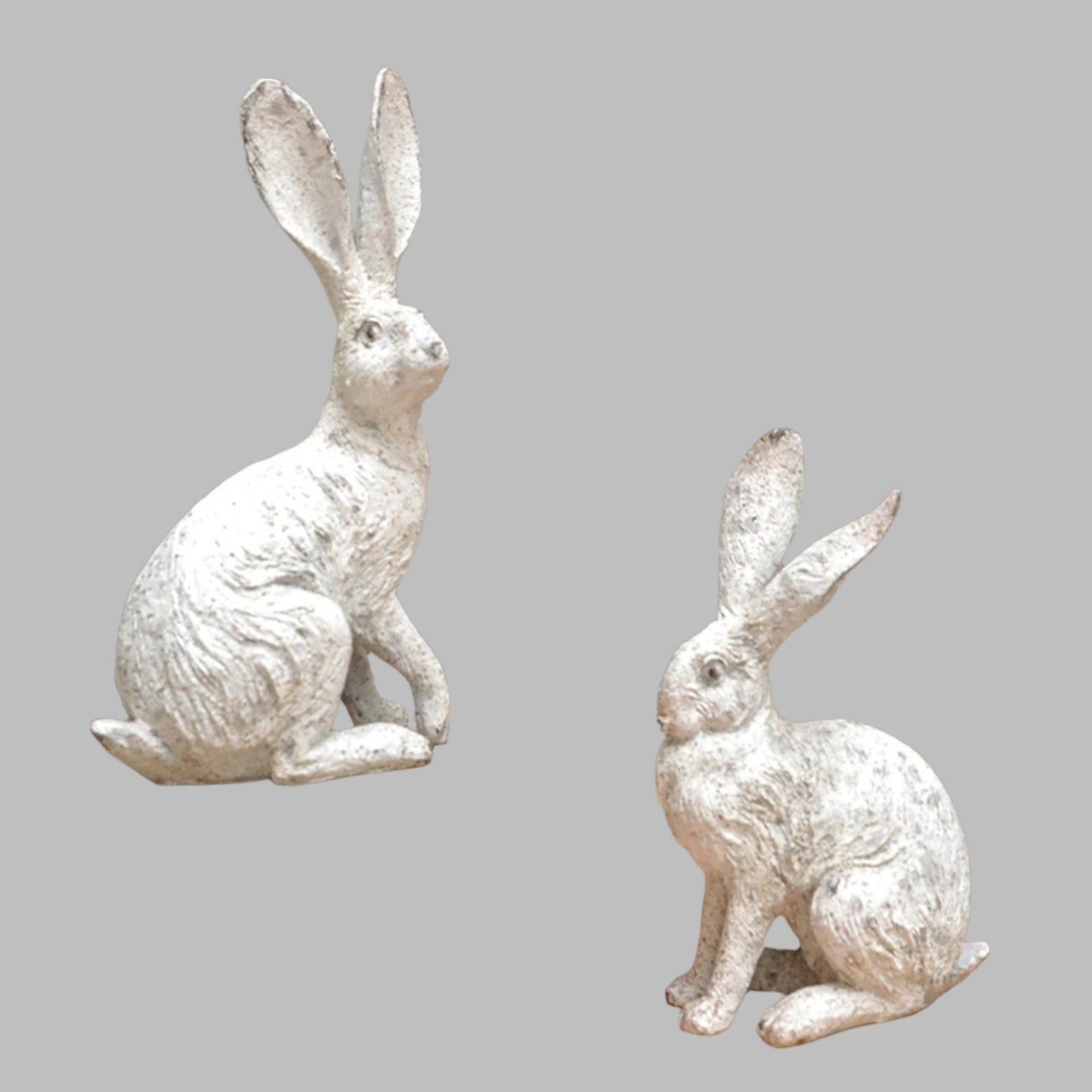 Rabbit Decoration White Home Garden Decor