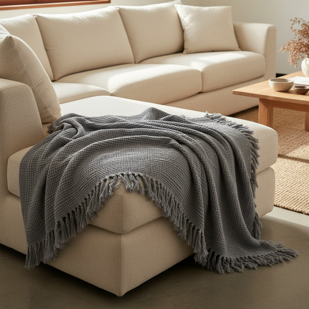 100% Cotton Muslin Blanket | Soft Throw & Bed Blanket Australia