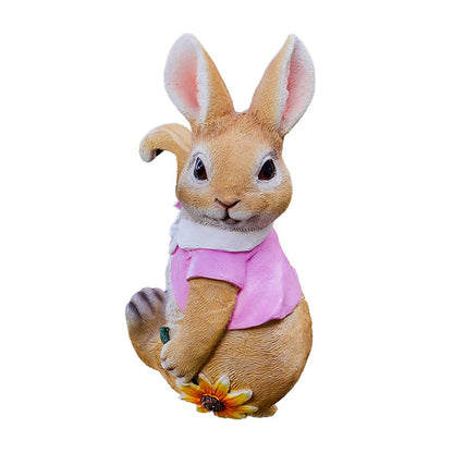 Rabbit Garden Planter Flower Pot Hangers