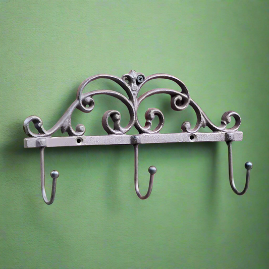 Hook Ornate French Country Cast Iron