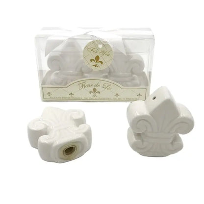 Salt Pepper Shaker Set French Fleur-de-Lis