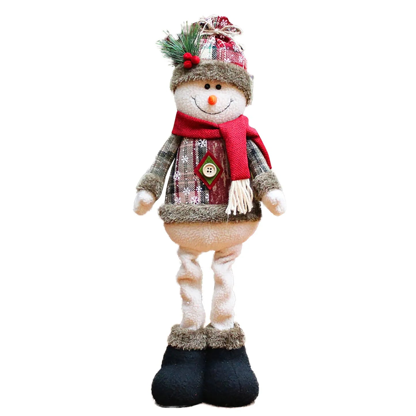 Large Santa Snowman Reindeer Christmas Ornament