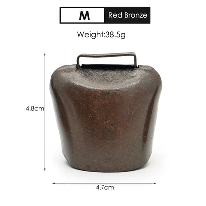 Livestock Grazing Bells — Cow, Horse & Sheep | Bronze, Gold & Silver