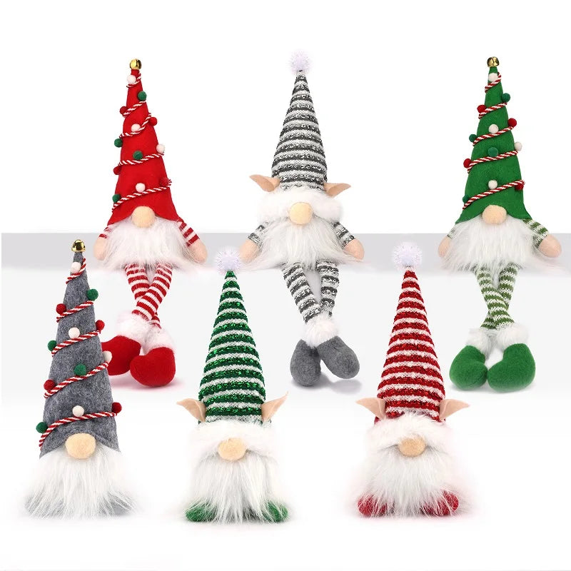 Light-Up Christmas Gnome Decorations | Festive Shelf Sitters & Long-Leg Styles