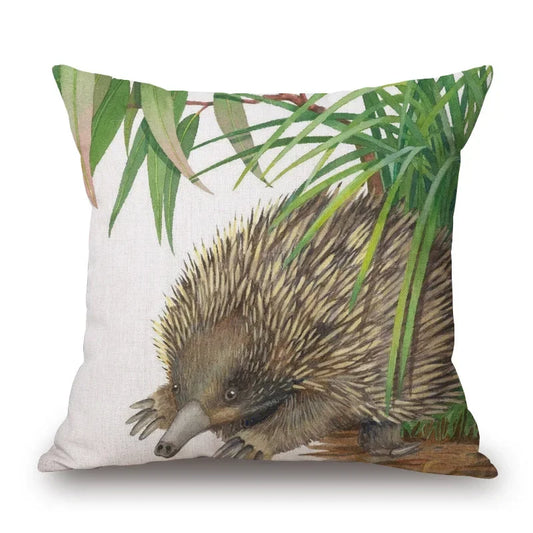 Cushion Cover Australian Echidna - The Renmy Store Homewares & Gifts 