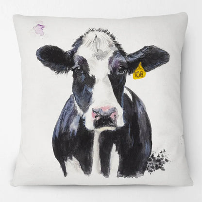 Highland Cow Fox Donkey Pheasant Cushion Cover | 45cm | Linen or Plush | Farmhouse Gift