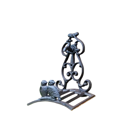 Cast Iron Two Birds Hose Holder | Vintage Tap Cottage Garden Decor