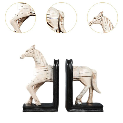Bookend Book Ends Horse Country French Provincial