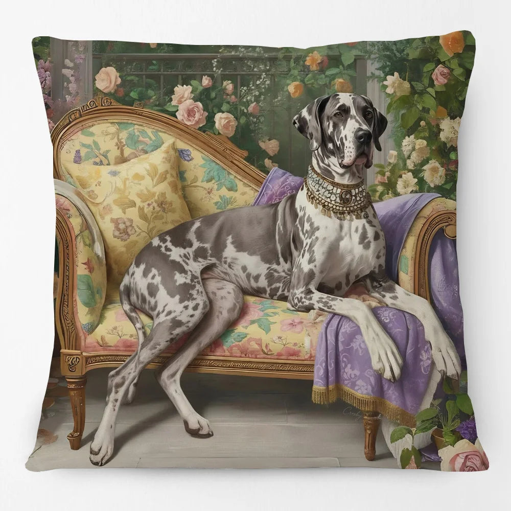 Dalmatian Labrador Whippet Poodle Maltese Golden Retriever Cushion Cover | 45cm | Dog Lover Gift