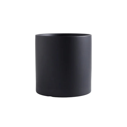 Colourful Ceramic Planter Pot with Drainage Hole | Matte Finish Indoor Succulent Pot | No Tray