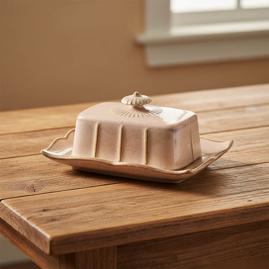 Butter Dish Antique Vintage Stylish Storage