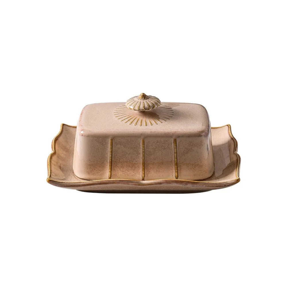 Butter Dish Antique Vintage Stylish Storage