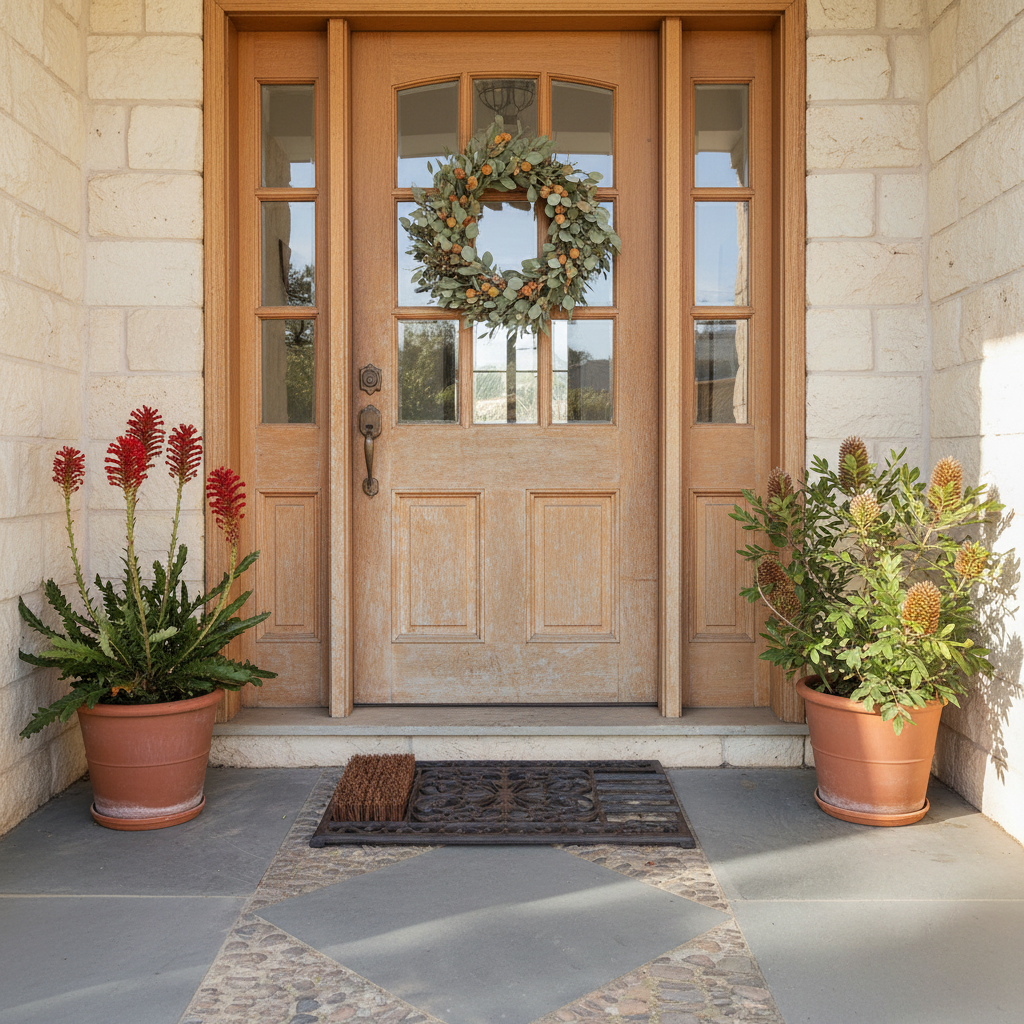 Cast Iron Doormat Boot Scraper 58cm - Heavy Duty Vintage