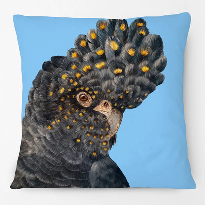 Australian Birds Cushion Cover | Rainbow Lorikeet Black Cockatoo Magpie & More | 45cm