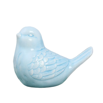 Bird Yellow Pink Blue White Green Ceramic Ornaments