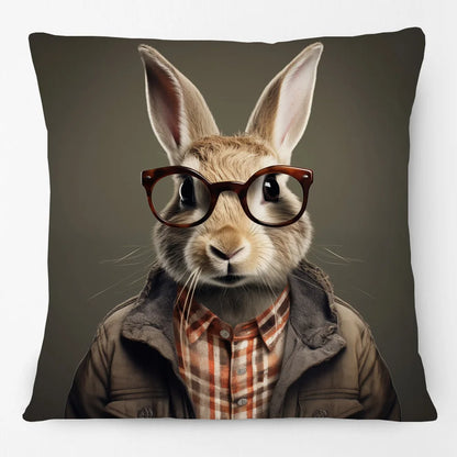 Cushion Cover Vintage Funky Horse Donkey Cow Dog