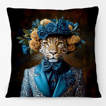 Animal Royalty Cushion Covers 45cm | Regal Animal Portraits & Vintage Style