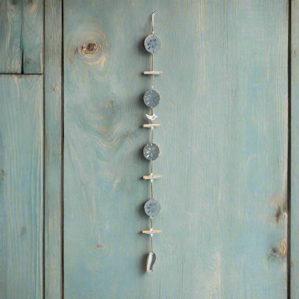 Hanging Wooden Coastal Beach House Decoration
