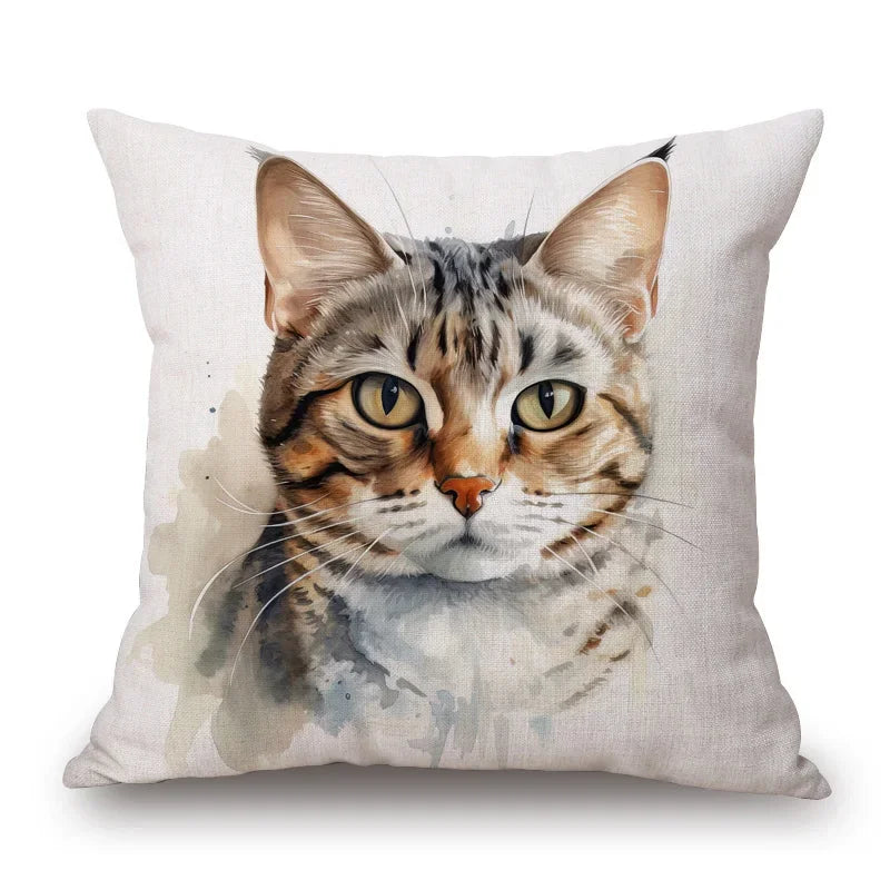 Cushion Cover Cat Kitty Range