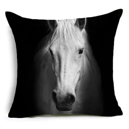 Cushion Cover Horse & Equestrian - Country Farmhouse Style