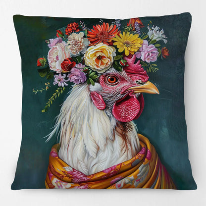 Cushion Cover Floral Animal Victorian Range - Unique & Quirky