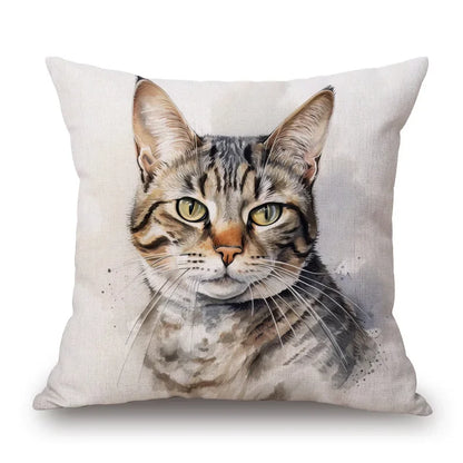 Cushion Cover Cat Kitty Range