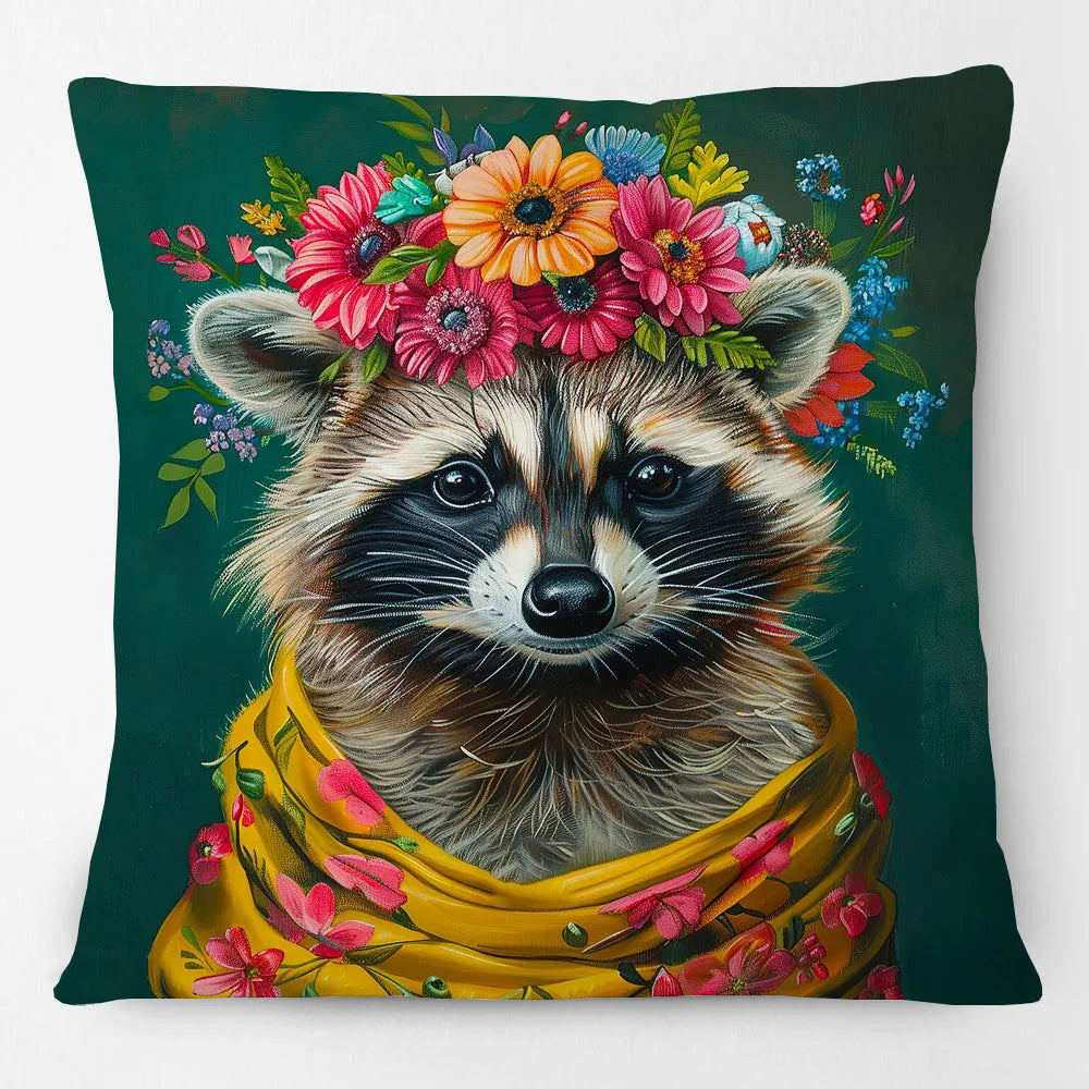 Cushion Cover Floral Animal Victorian Range - Unique & Quirky
