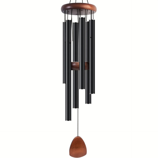 "Serenity" 25" Deep Tone Aluminum Wind Chimes - Perfect For Porch & Garden Decor
