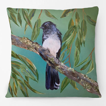 Australian Birds Cushion Cover | Rainbow Lorikeet Black Cockatoo Magpie & More | 45cm