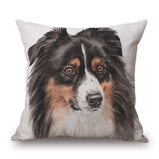 Dog Portrait Cushion Covers | Dalmatian, Boxer, Schnauzer & More | 45x45cm