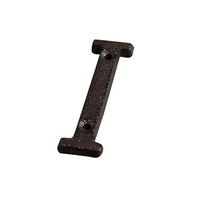 House Property Address A-Z Letter Alphabet Cast Iron Rustic