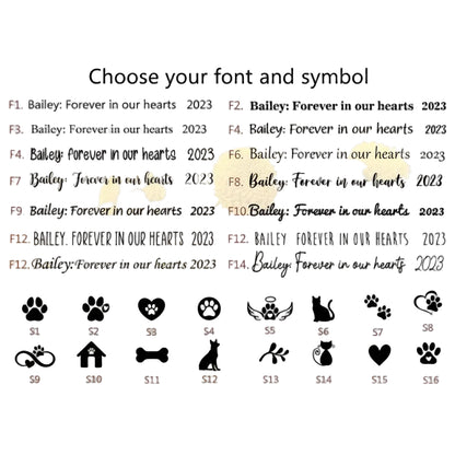 Personalised Ceramic Pet Urn | Custom Engraved Keepsake for Dogs Cats Birds & Small Pets
