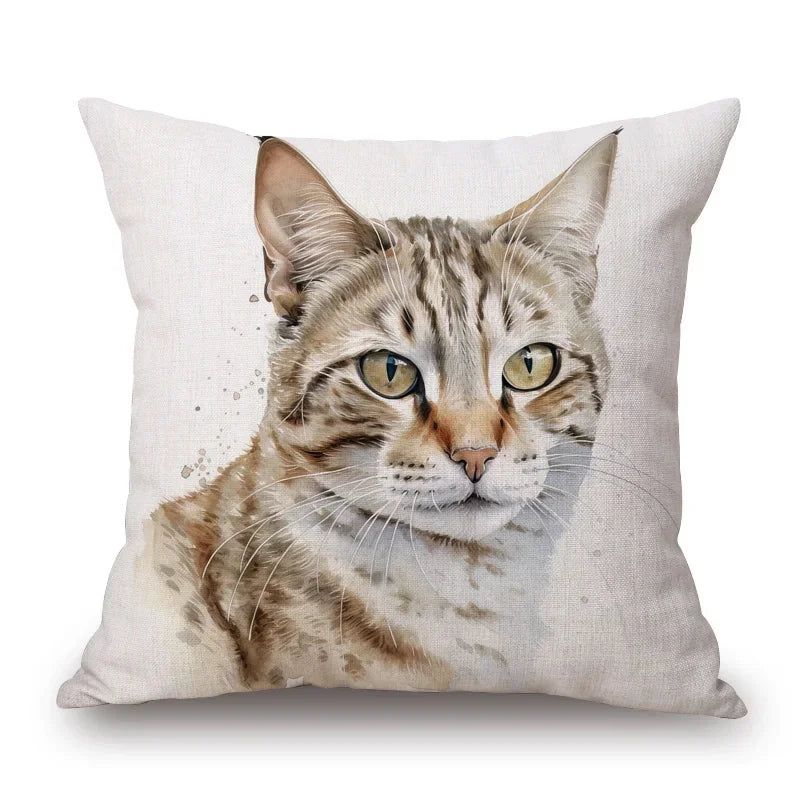 Cushion Cover Cat Kitty Range